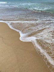 waves on the beach