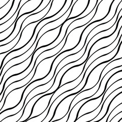 Wave line pattern vector design for wallpaper, textile, background