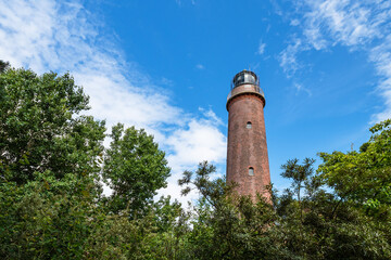 Der Leuchtturm Darßer Ort auf dem Fischland-Darß