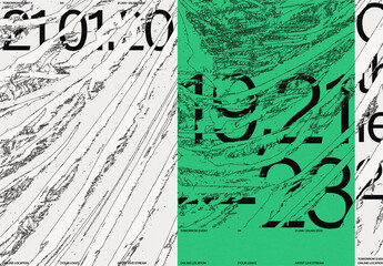 Explosive Underground Event Poster Layout