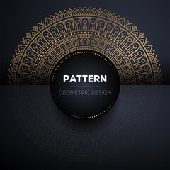 luxury ornamental mandala design background