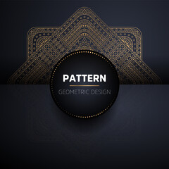 luxury ornamental mandala design background
