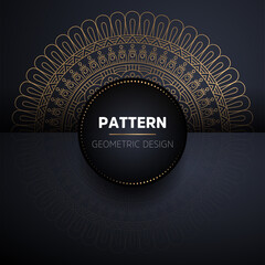 luxury ornamental mandala design background