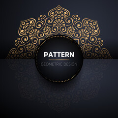 luxury ornamental mandala design background