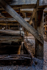 Dans la Grande Saline de Salins-les-bains