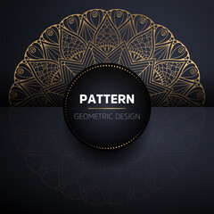 luxury ornamental mandala design background