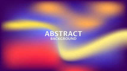 ABSTRACT COLORFUL ILLUSTRATION BACKGROUND WITH GRADIENT LIQUID COLOR. GOOD FOR MODERN WALLPAPER ,COVER POSTER DESIGN
