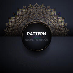 luxury ornamental mandala design background