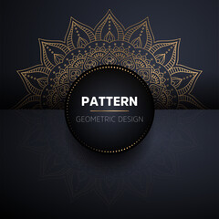 luxury ornamental mandala design background