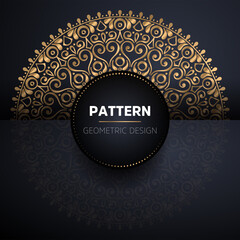 luxury ornamental mandala design background