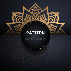 luxury ornamental mandala design background