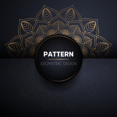 luxury ornamental mandala design background