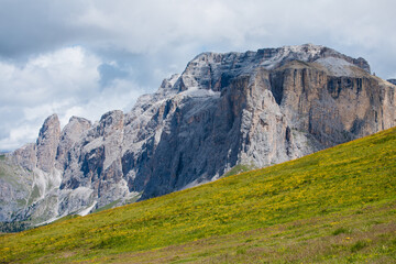 Dolomites mountains. Landscape in Italien. 