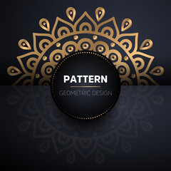 luxury ornamental mandala design background