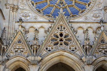 Bordeaux Cathedral (Cathedrale Saint-Andre de Bordeaux, from 1096) - Roman Catholic church...