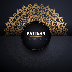 luxury ornamental mandala design background