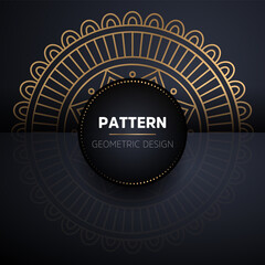 luxury ornamental mandala design background