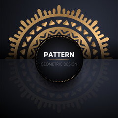 luxury ornamental mandala design background