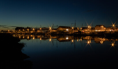 fin de journée sur le port