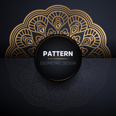 luxury ornamental mandala design background