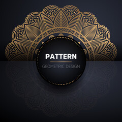 luxury ornamental mandala design background