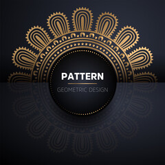 luxury ornamental mandala design background