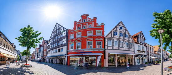Altstadt, Rinteln, Deutschland 