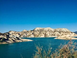lake in the mountains