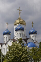 church of the savior on spilled blood, golden domes