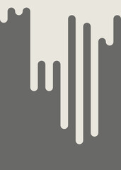 Abstract Rounded Color Lines halftone transition background illustration
