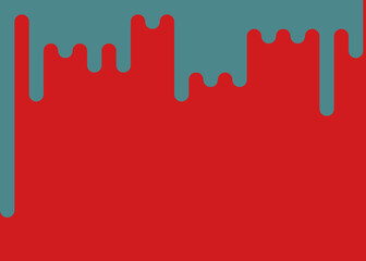 Abstract Rounded Color Lines halftone transition background illustration