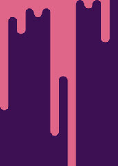 Abstract Rounded Color Lines halftone transition background illustration