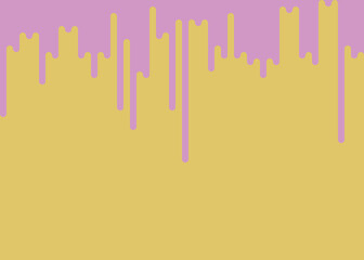 Abstract Rounded Color Lines halftone transition background illustration