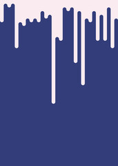 Abstract Rounded Color Lines halftone transition background illustration