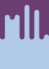 Obraz premium Abstract Rounded Color Lines halftone transition background illustration