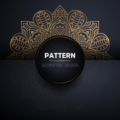 luxury ornamental mandala design background
