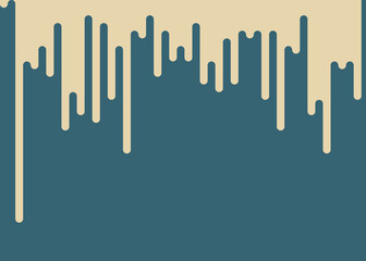 Abstract Rounded Color Lines halftone transition background illustration