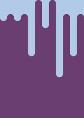 Abstract Rounded Color Lines halftone transition background illustration