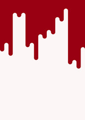 Abstract Rounded Color Lines halftone transition background illustration