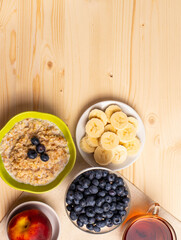 healthy oat meal porridge