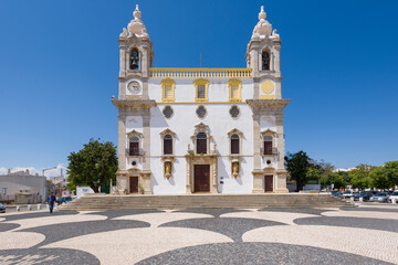 Church of the Third Order of Mount Carmel In Faro, Algarve Portugal