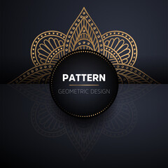 luxury ornamental mandala design background