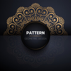 luxury ornamental mandala design background