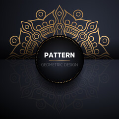 luxury ornamental mandala design background