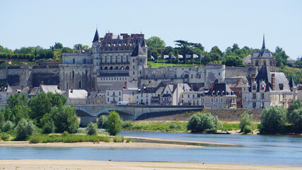 Fototapeta na wymiar Château d'Amboise France