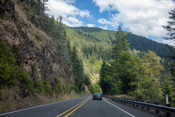 Freeway in the mountain
