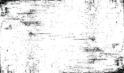 Rough black and white texture vector. Distressed overlay texture. Grunge background. Abstract textured effect. Vector Illustration. Black isolated on white background. EPS10