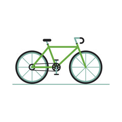 Bicycle flat illustration. Bike icon