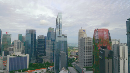 View of Central Singapore