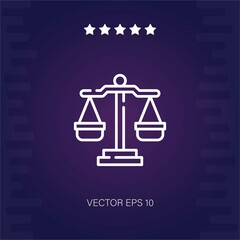 balance vector icon